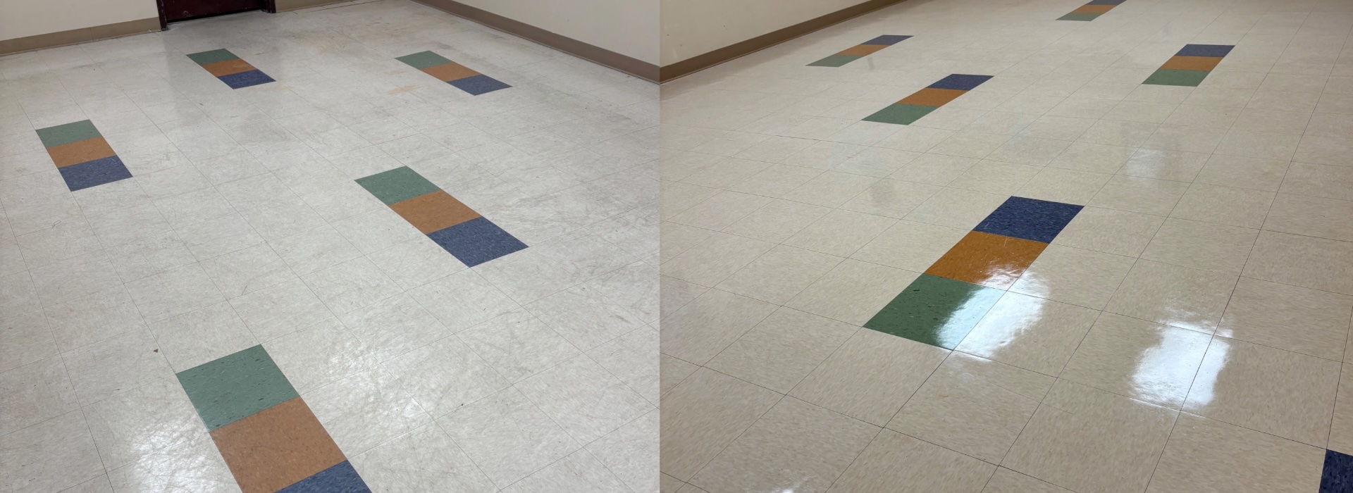 Commercial floor stripping and waxing services in Alabama